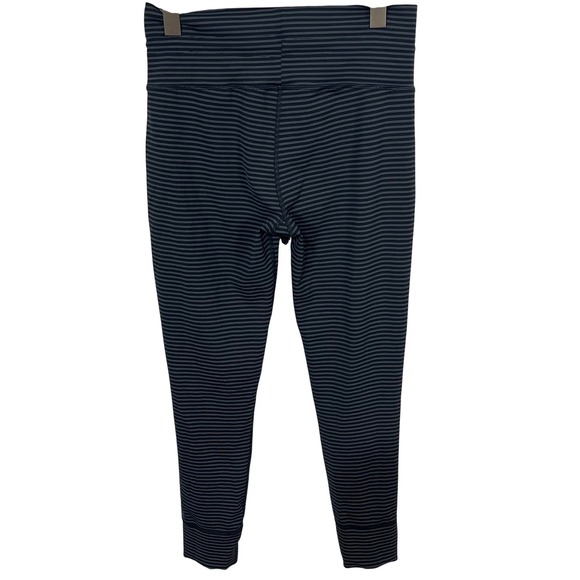 Vuori Daily Leggings Stripes in Ink Women's Size Large - Picture 3 of 5